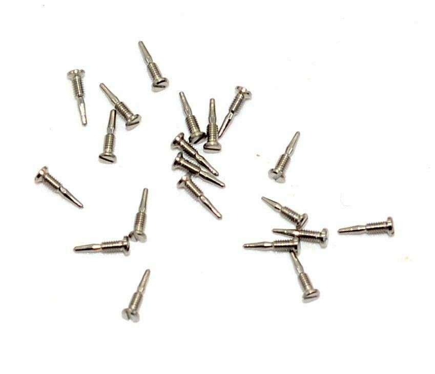 Self-Aligning Spring Hinge; 1.3mm Thread, 2.0mm Head, 4mm Threaded,  100 ct SM71