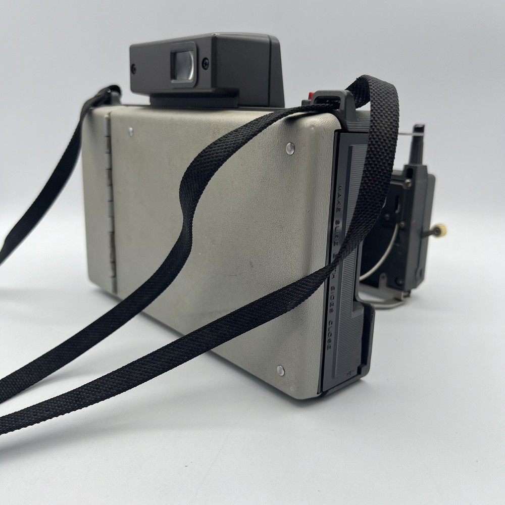 Polaroid Land Camera - Automatic 104 - Gray - Vintage - Untested