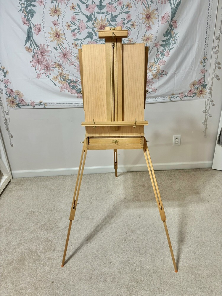 wooden easel stand