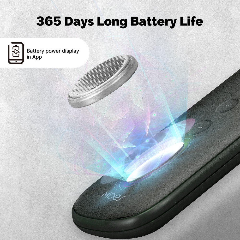 MOES ZigBee Smart Wireless 12-Scene Switch 4-Button Portable Remote Control APP