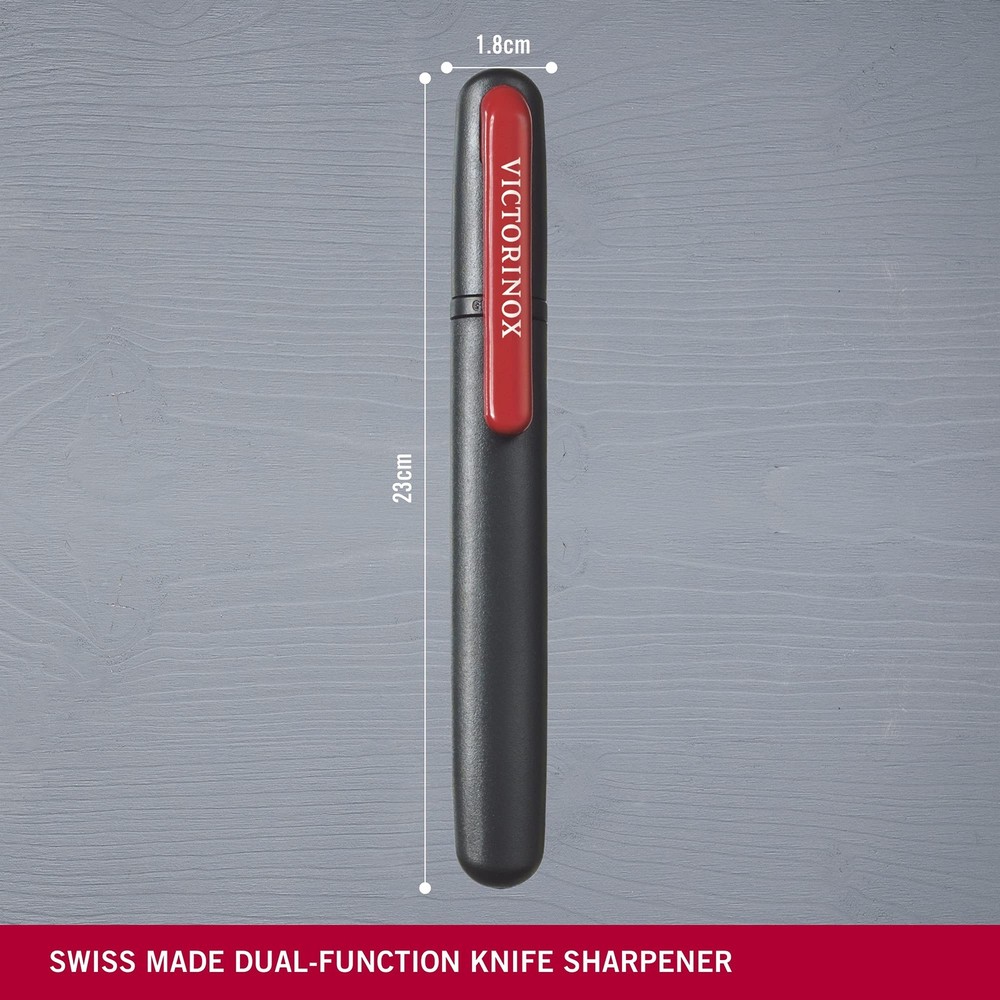 Portable Knife Sharpener Compact German Design with Honing Stone and Ceramic ...