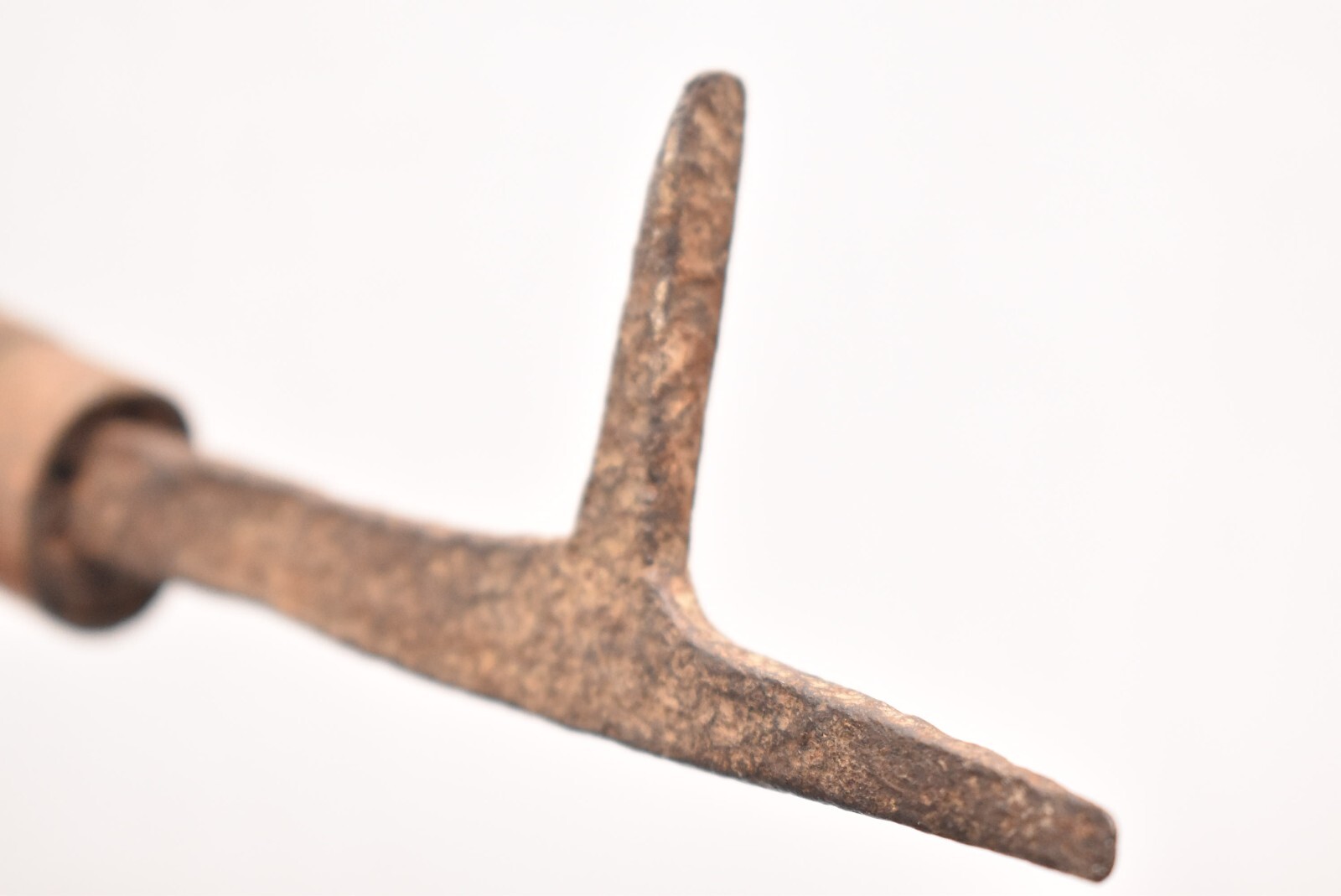 Northwest Coast Native American Inuit Seal Blubber Boat Hook FIGURAL ARTIFACT