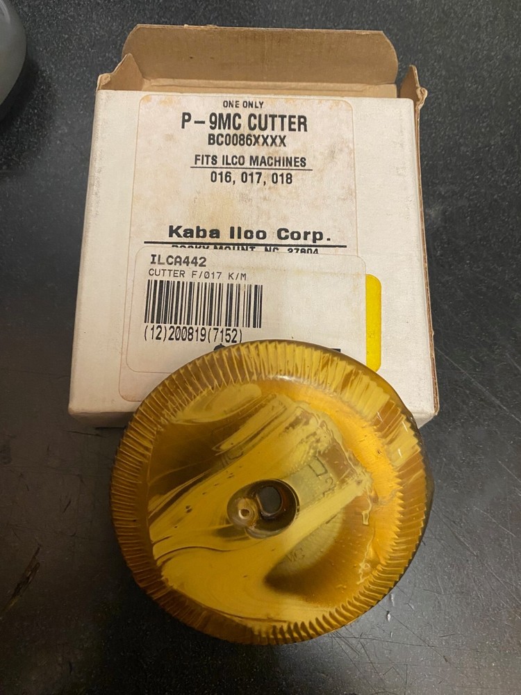 ILCO P9MC ILCO KEY MACHINE WHEEL CUTTER