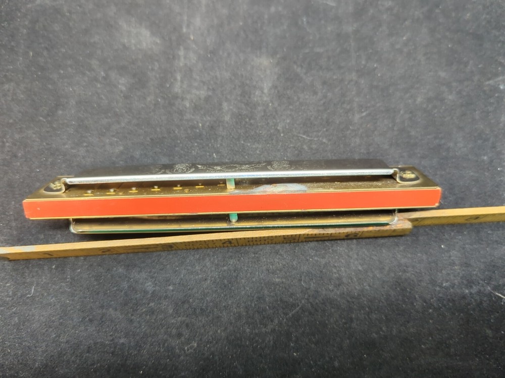 M Hohner harmonica germany with case