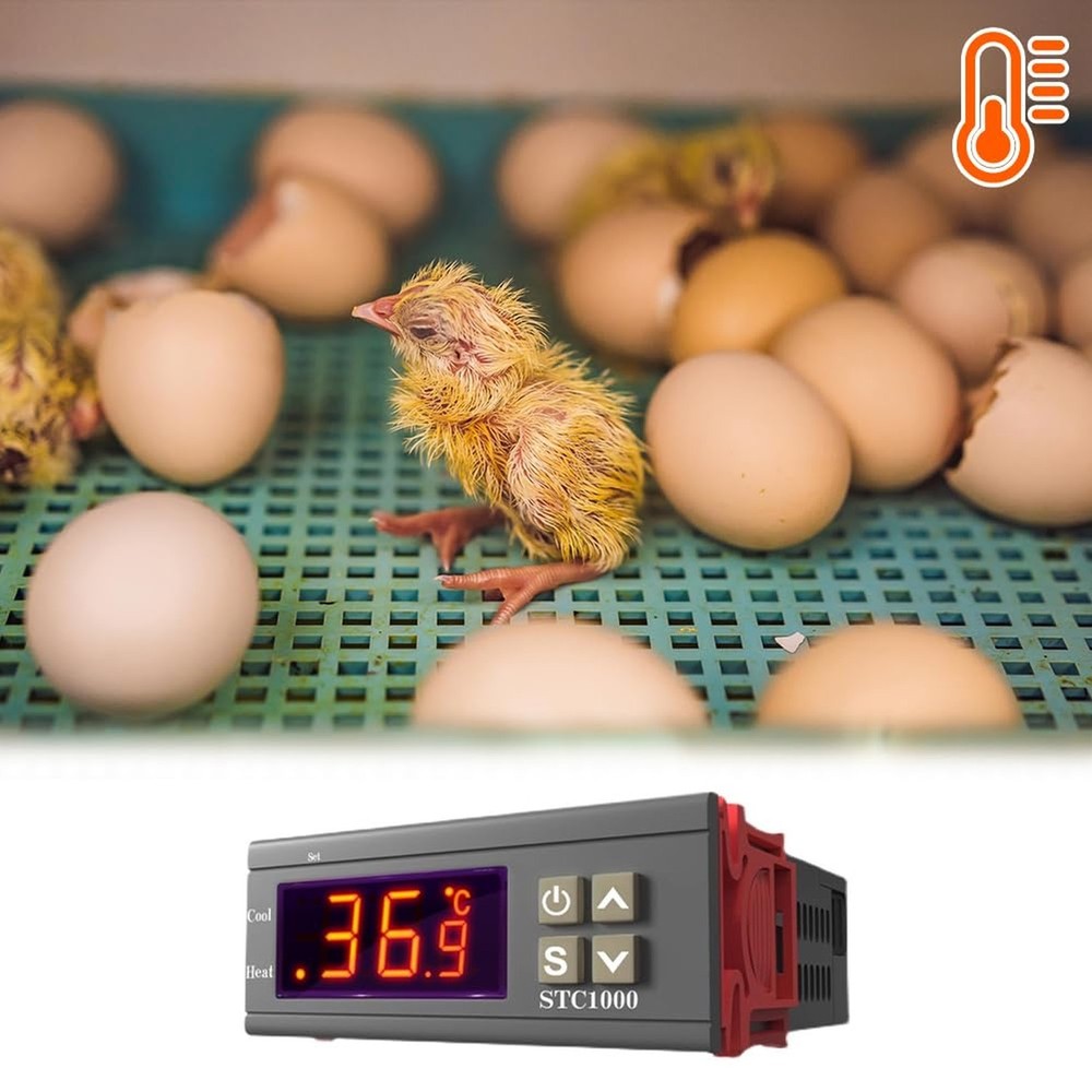 Digital Temperature Controller, Temp Control Thermostat Temperature Controlle...