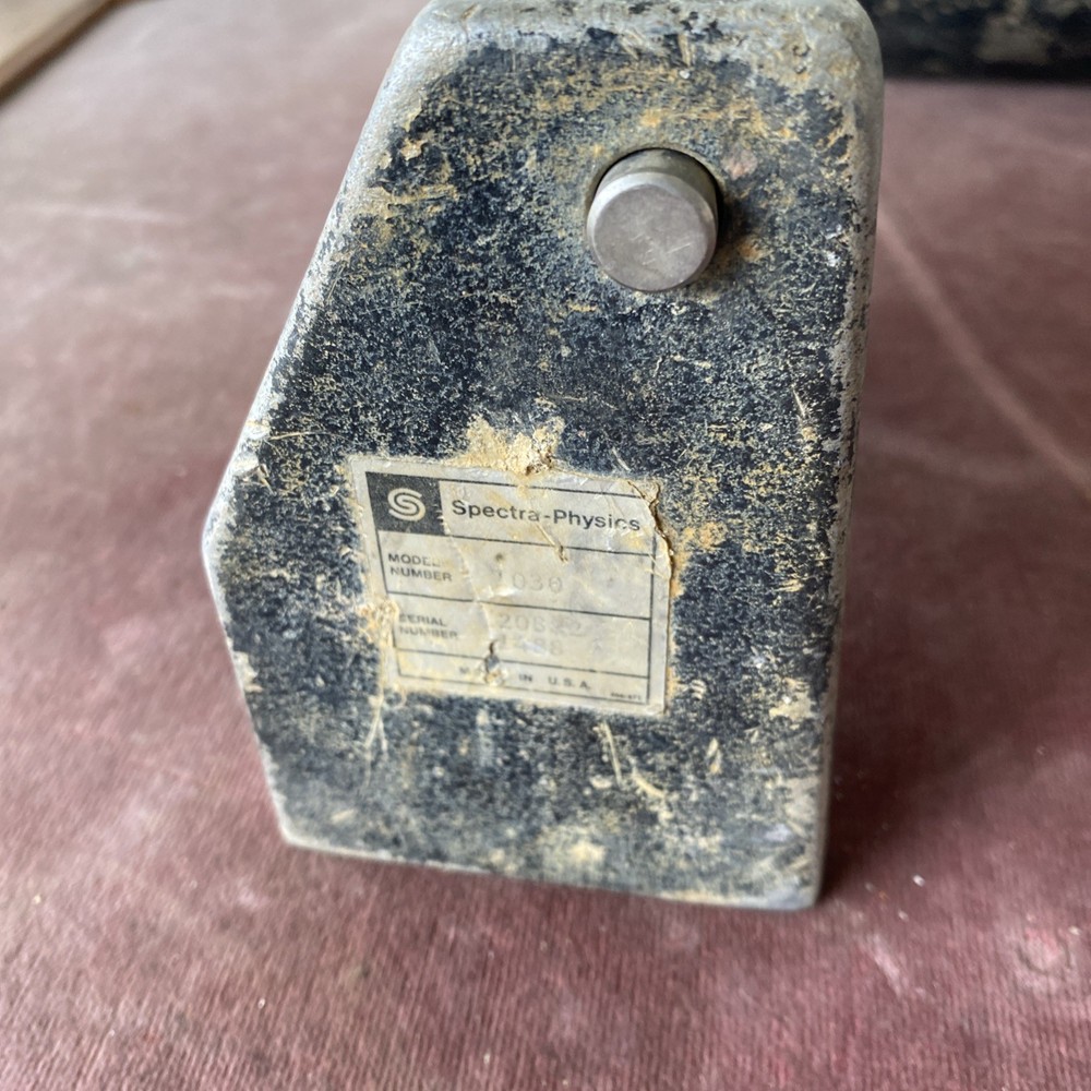 Spectra-Physics Laserplane Dialgrade Model 1150 Pipe Laser AS-IS Untested