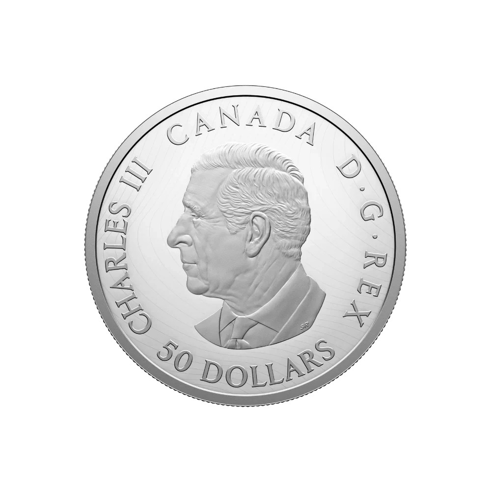 PEACE DOLLAR 5 Oz Silver Coin $50 Canada 2025
