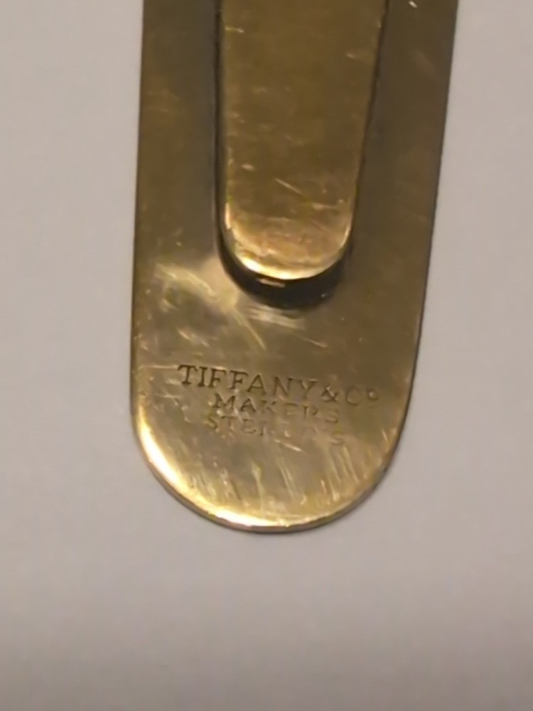 Tiffany & Co. Gold over Sterling Maple Leaf Bookmark