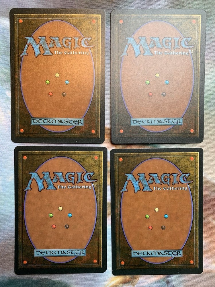 4x German Fbb Island • NM • Basic Land • Mtg