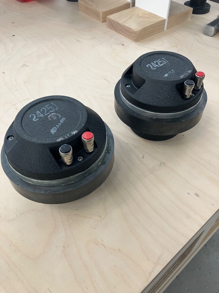 JBL 2425J Compression Drivers 1" -  16 ohm PAIR