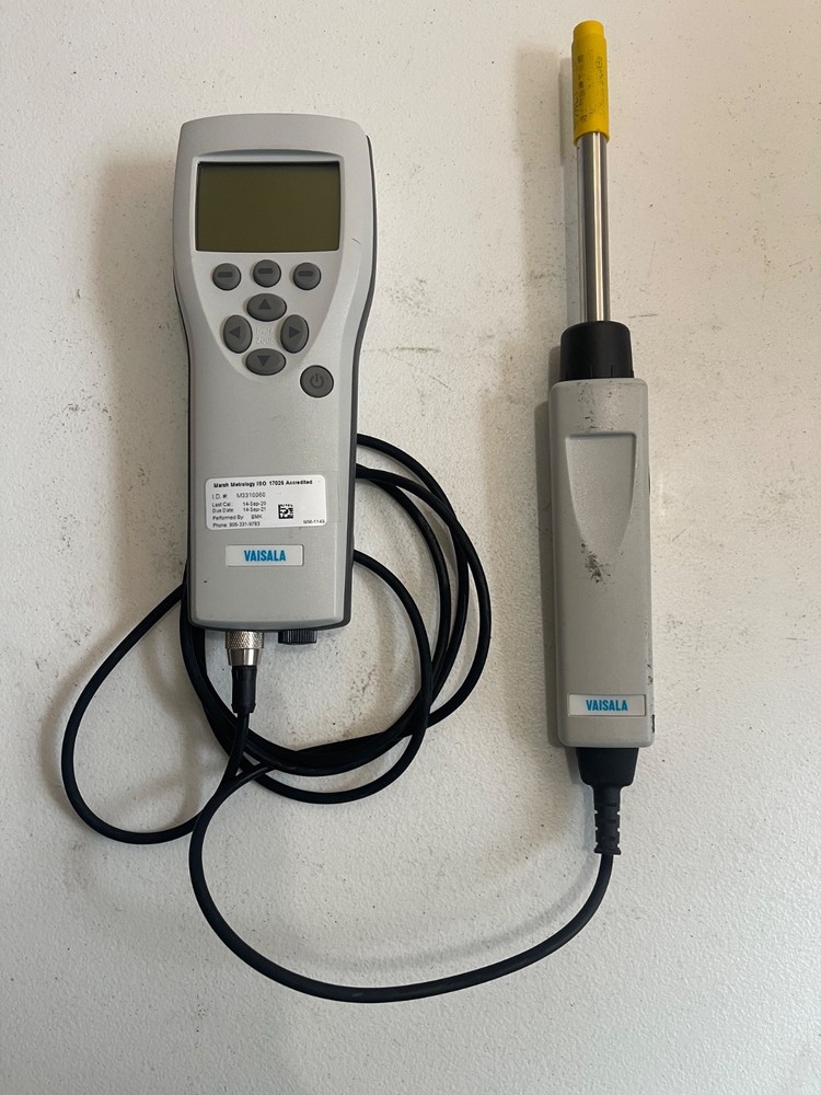 Vaisala MI70 Handheld Indicator - HMP75 Relative Humidity & Temperature Probe