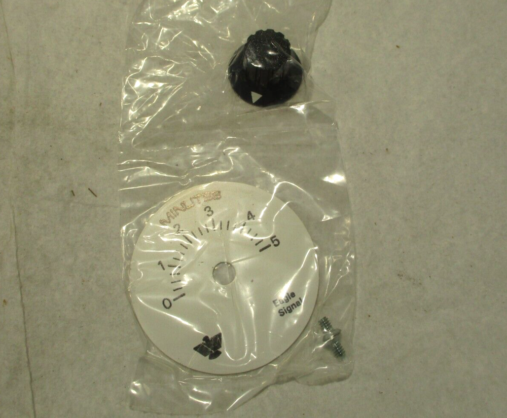 NEW DANAHER EAGLE SIGNAL BR37A6 TIMER 0-60 SEC
