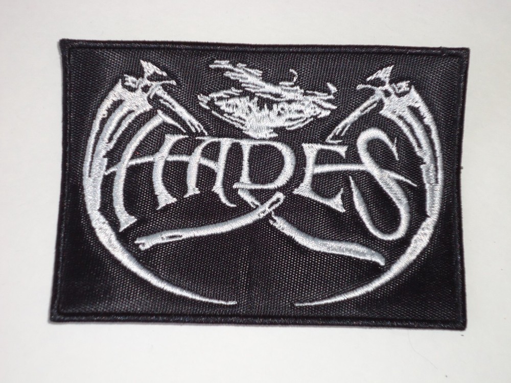 HADES VIKING BLACK METAL EMBROIDERED PATCH