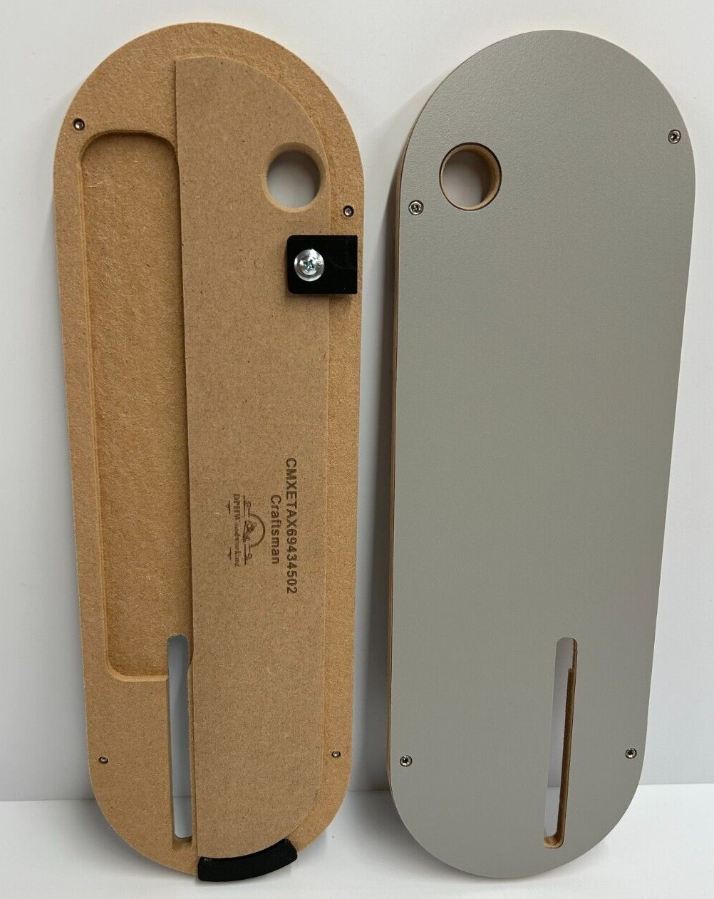 CMXETAX69434502 2pk Zero Clearance Insert Reg & Dado Blade Craftsman Table Saw