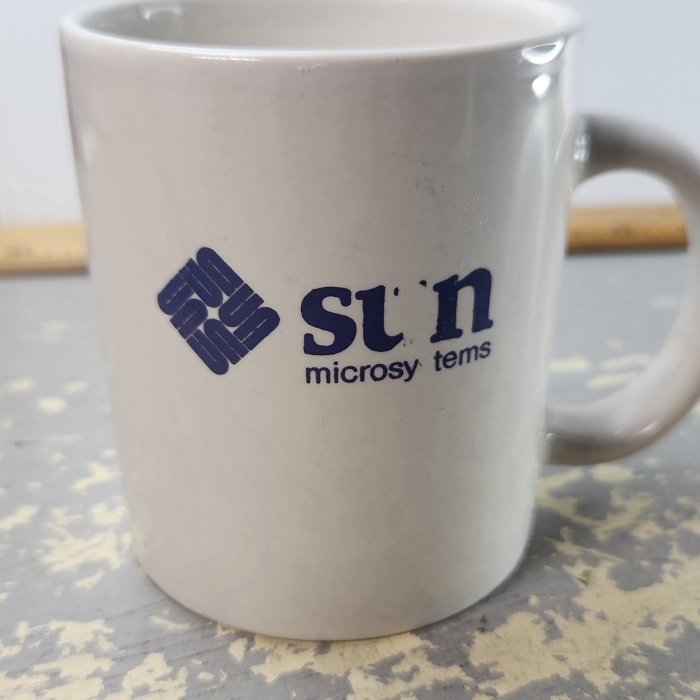 Sun Microsystems Coffee Mug Educational Services IT Computer Support Defunct