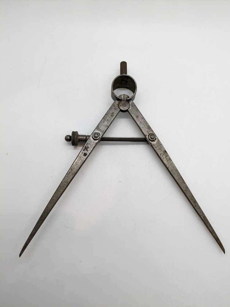 6" INCH DIVIDER COMPASS CALIPER CRAFTSMAN U.S.A.
