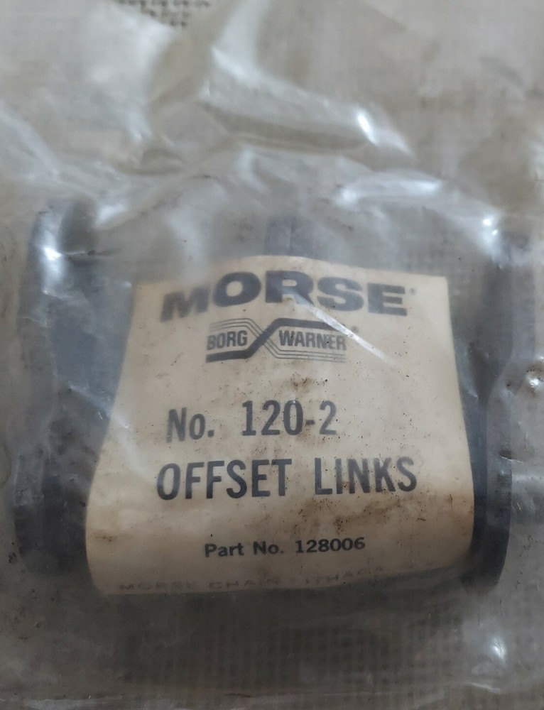 MORSE 120-2 OFFSET LINK.  Part # 128006