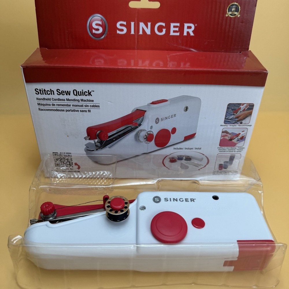 Singer, Stitch Sew Quick Mechanical Sewing Machine, Handheld. New Open Box