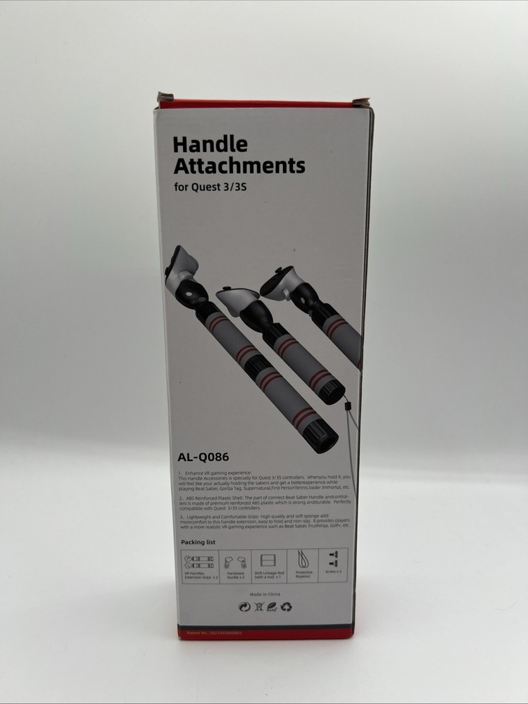 Handle Attachments for Quest 3/3S AL-Q086