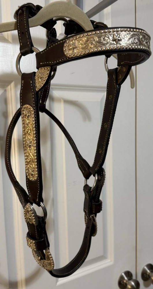 Harris Leather & Silverworks Custom Halter