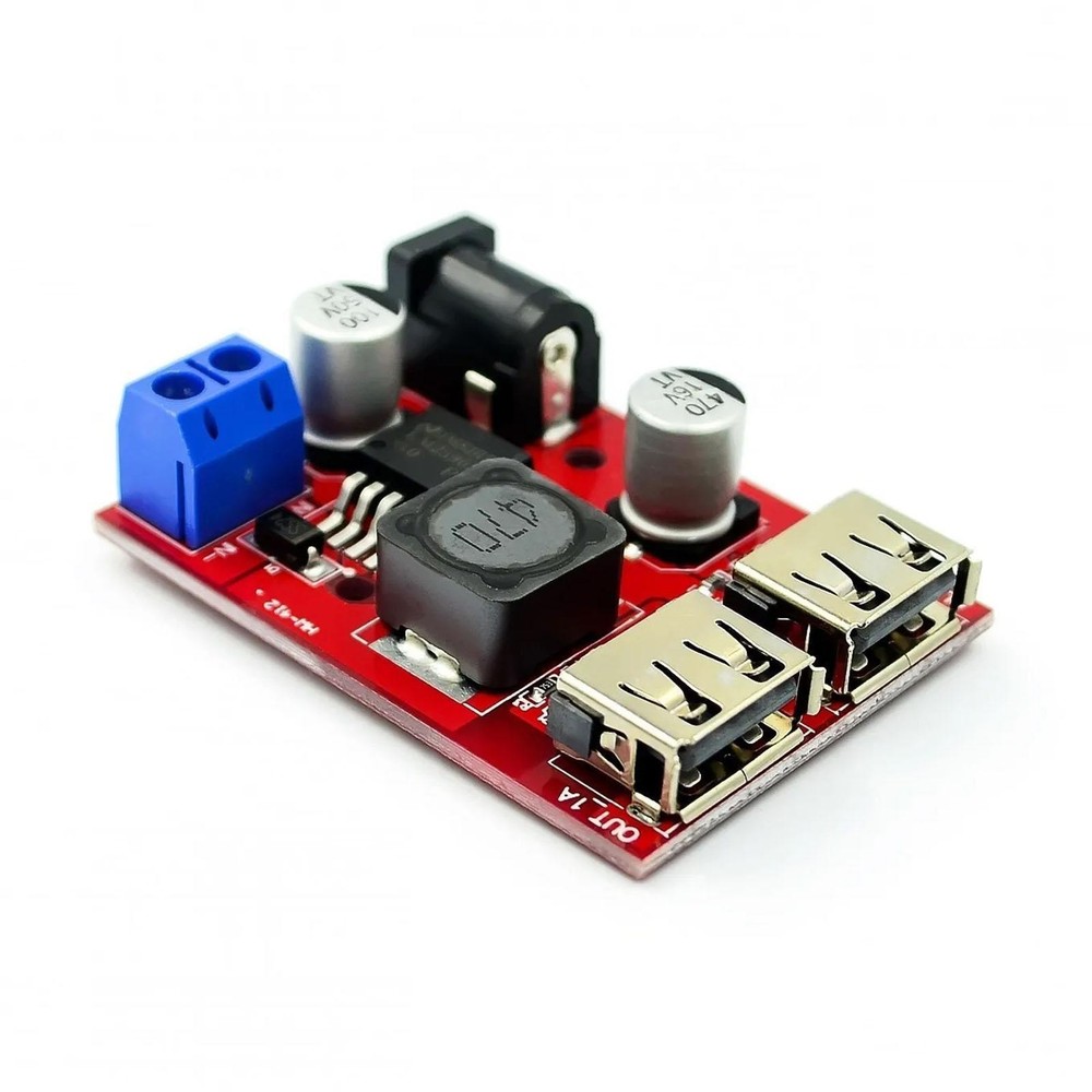Stepdown Module 9V, 12V, 24V, 36V to 5V Output Current 3A Reliable Regulator