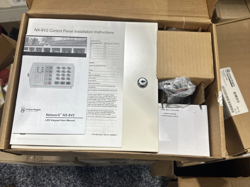 Interlogix NX-8-FP-7-RF NetworX Control Kit – Fastpack 7-RF LCD