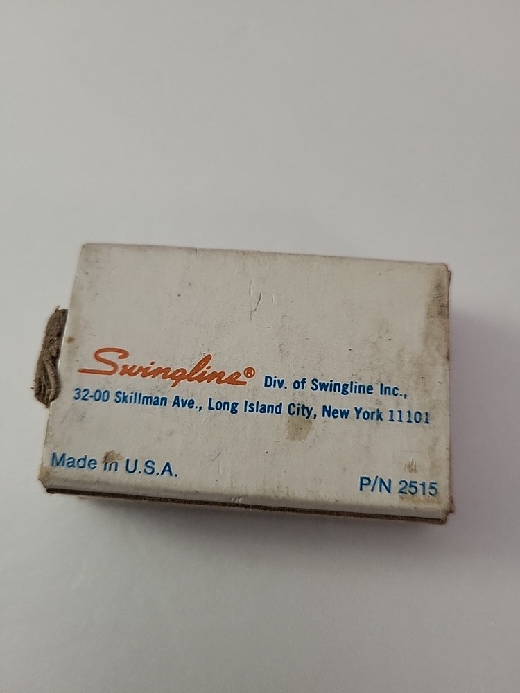 Swingline No 3 Speedpoint Staples: Open Box