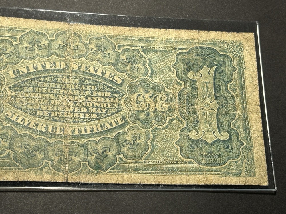1886 $1 Silver Certificate Martha Washington — Circulated