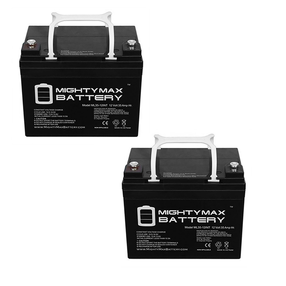 Mighty Max ML35-12 - 12V 35AH INT Battery - 2 Pack