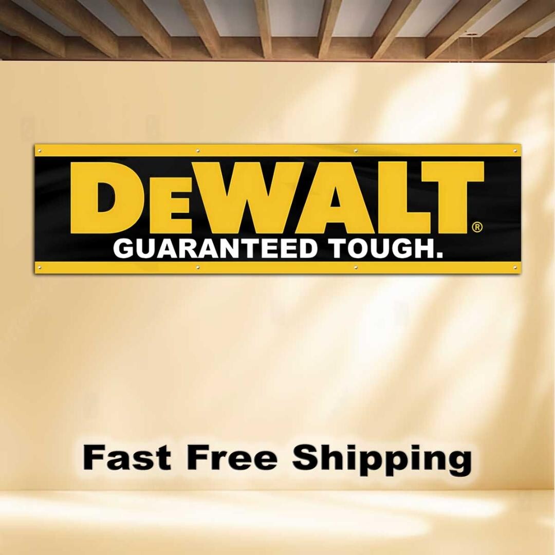 DeWALT 2'X8' BANNER FLAG