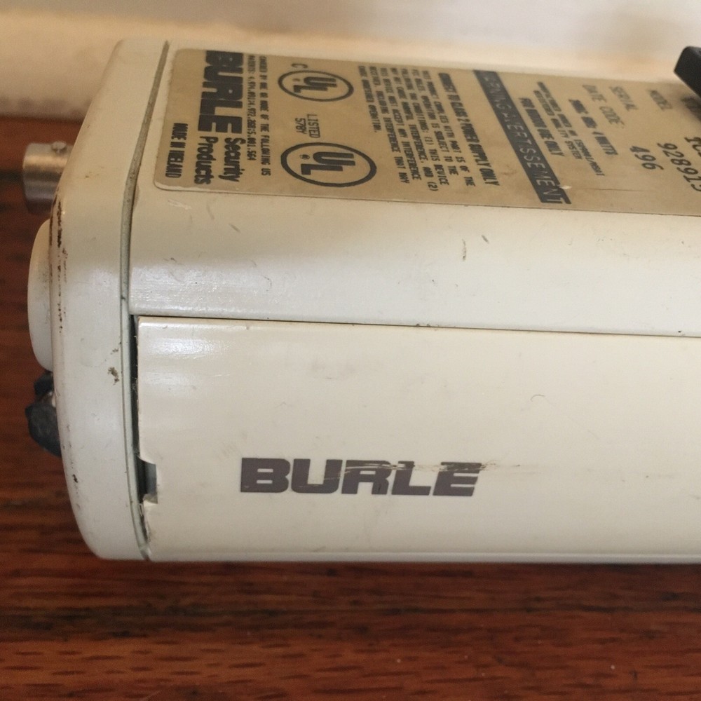 Burle TC352A Microscope Security Camera 12V BNC C-Mount with Mount