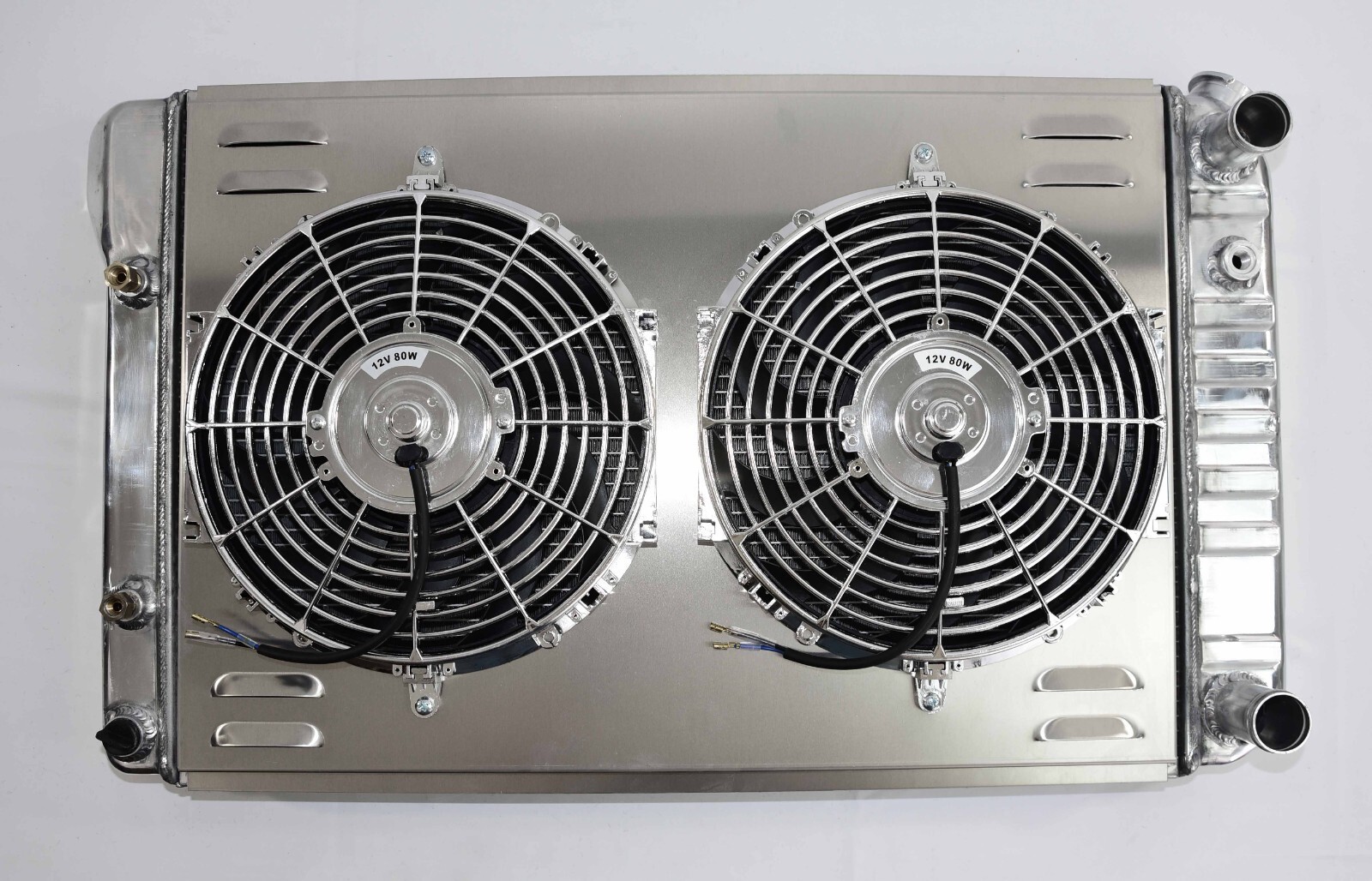 1978-1987  Chevelle G-body LS Swap Aluminum Radiator w/Shroud & Dual 12" Fans