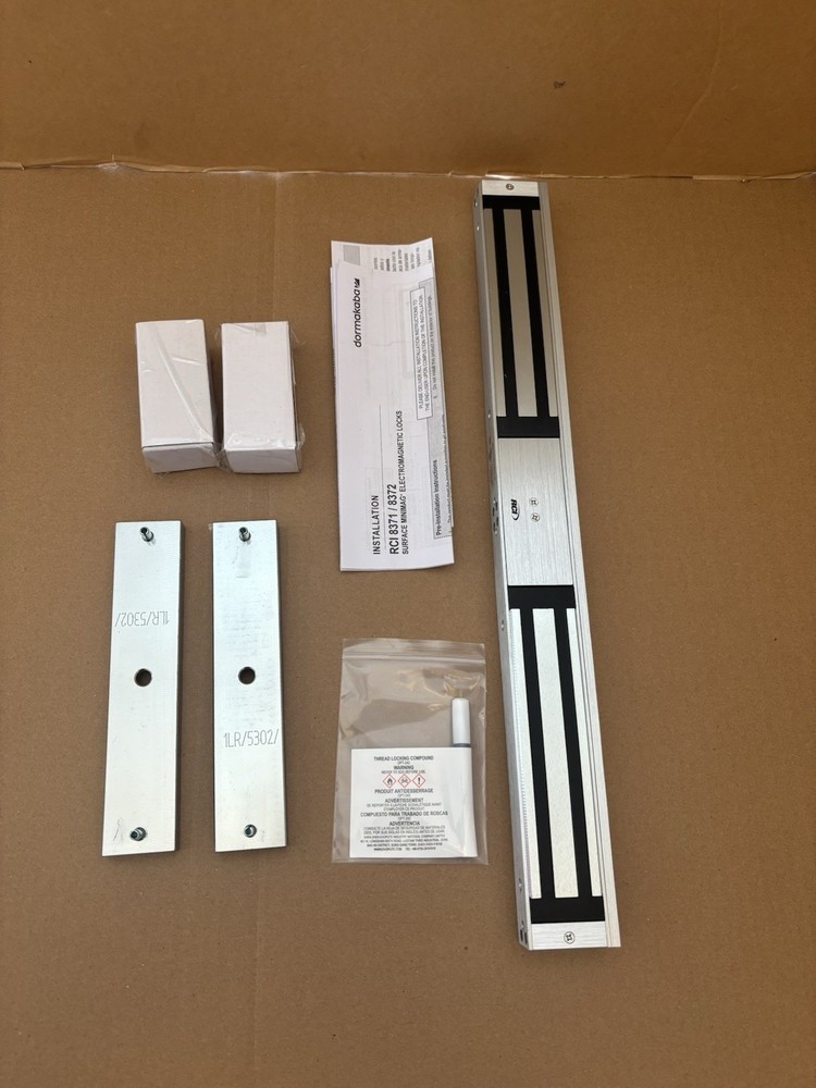 Dormakaba 8372 x 28 Electromagnetic Lock Surface Mount Double Outswing ￼