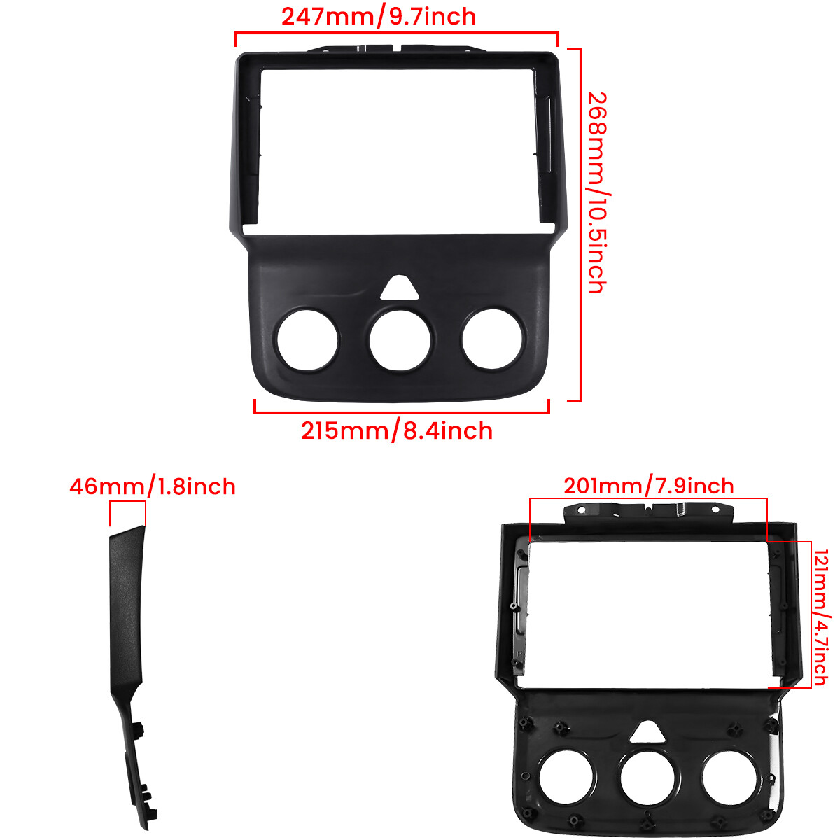 64G For 2014-2018 Dodge Ram 1500 2500 3500 Android Car Stereo GPS Radio Carplay