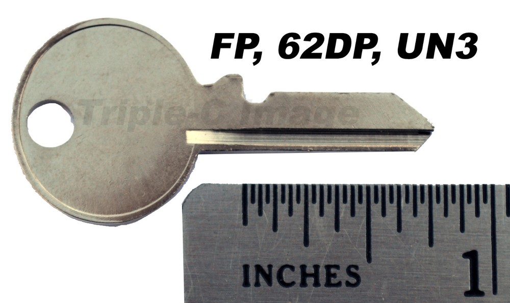 FP code series key cut to your code for your MGA, Triumph TR2/3 & many more