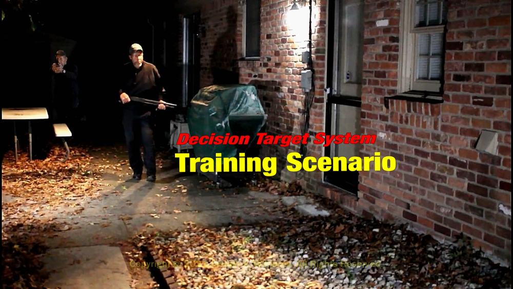 Decision Target System Vol 2 - Dry Fire Laser Training System - 90 Scenarios