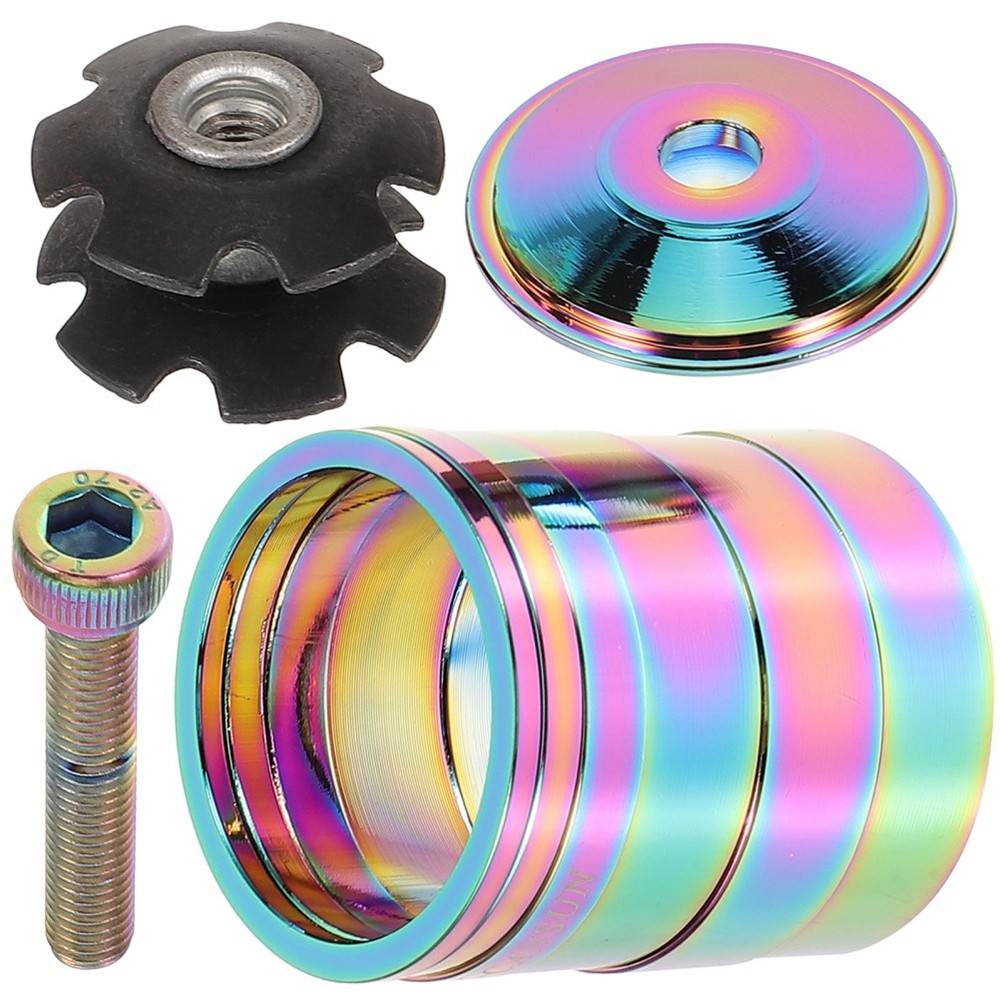 Replaceable Headset Gasket Bike Front Fork Conical Stem Spacers Bicycle Supply