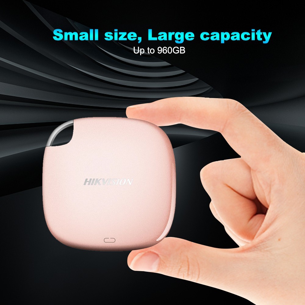 Hikvision Portable SSD 128GB External SSD Drive USB3.1 Type-C Solid State Disk