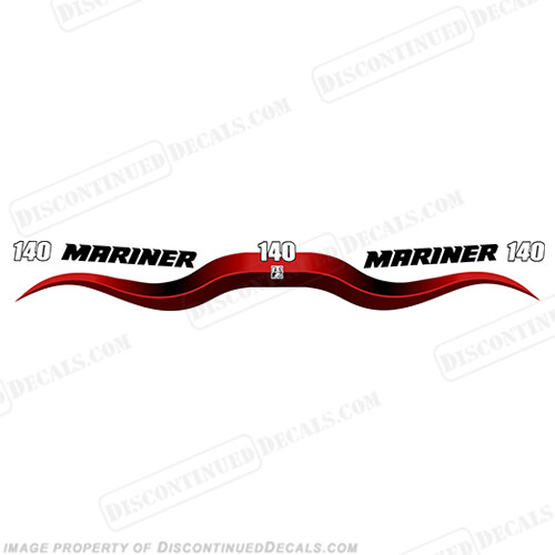 Fits Mariner 140hp Decal Kit - Wrap Around