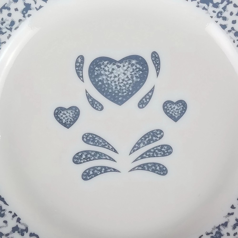 Corelle (Corning) BLUE HEARTS Dessert Plate