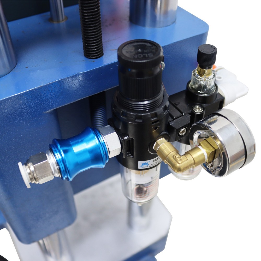 110V 1102lb/500kg Pneumatic Punch Press Machine Adjustable with Controller