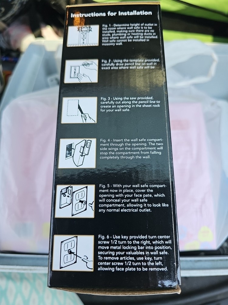 Wall Socket Diversion Safe