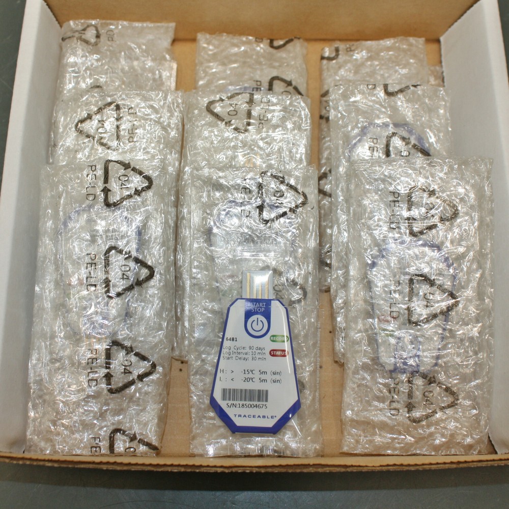 Traceable USB Temp Data Logger 6481, Single Use Thermometer, -15° C, -20° C