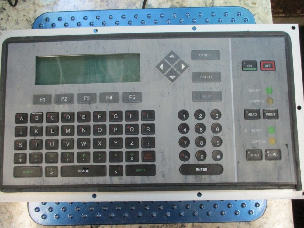 DATA VISION VIDEOJET KEYBOARD ASSEMBLY P352A DG-24064-50