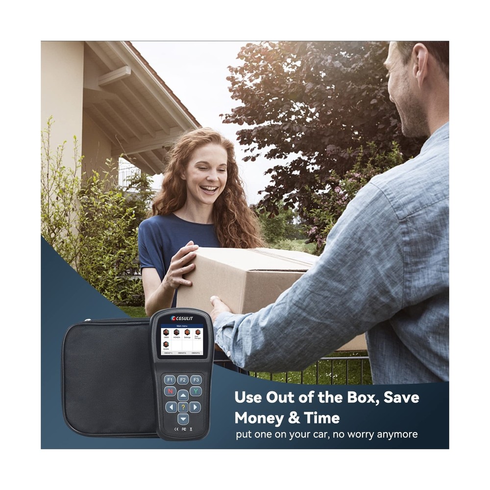 OBD2 Scanner Code Reader for Chevy/GMC Full System Diagnostic Scan Tool, Tran...