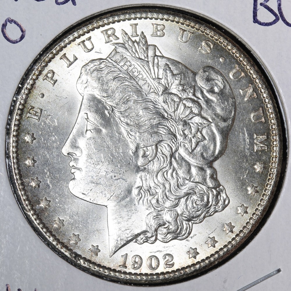 1902-O Morgan Silver Dollar BU *UNCIRCULATED* MS E233 GHN