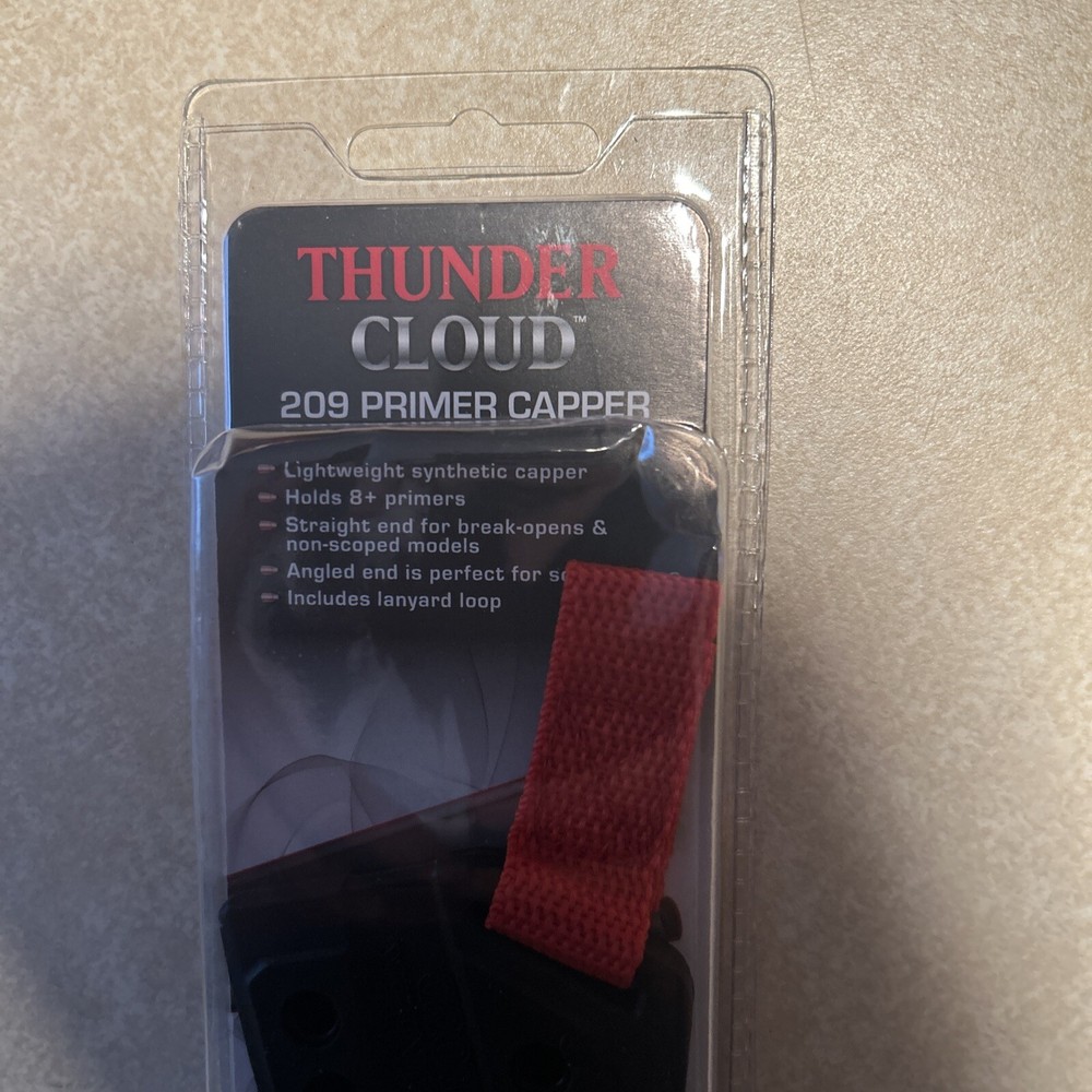 209 Primer Capper Muzzleloader ThunderCloud™ Allen™ Holds 8+Primers Deer Hunting
