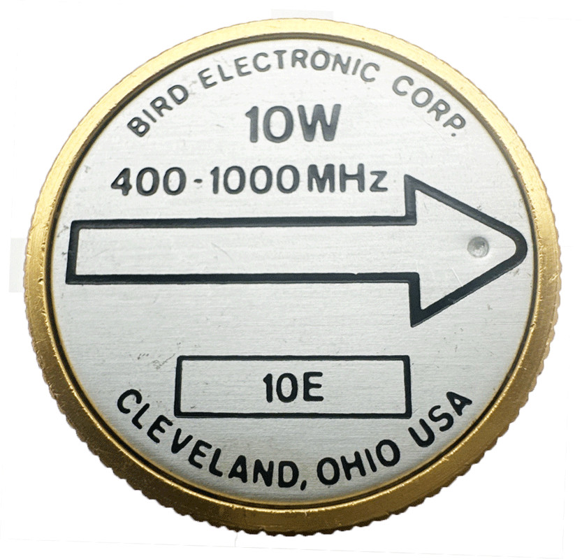 Bird 43 Wattmeter Element # 10E