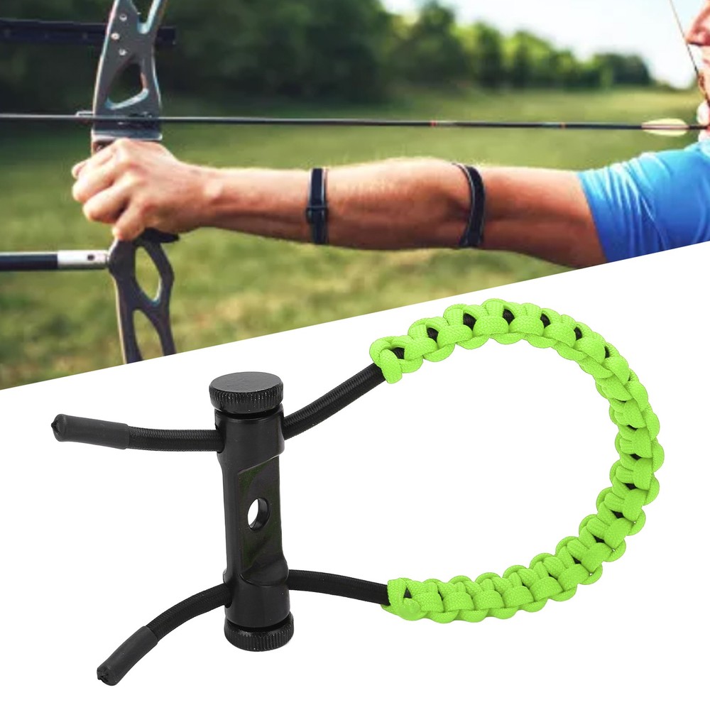 Adjustable Bow Wrist Sling For Training Exercising Excellent Green