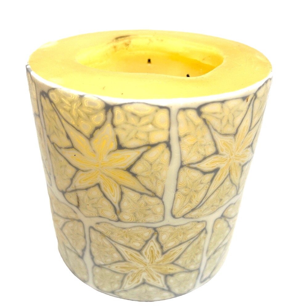 Large 3 Wick Pillar Unscented Candle